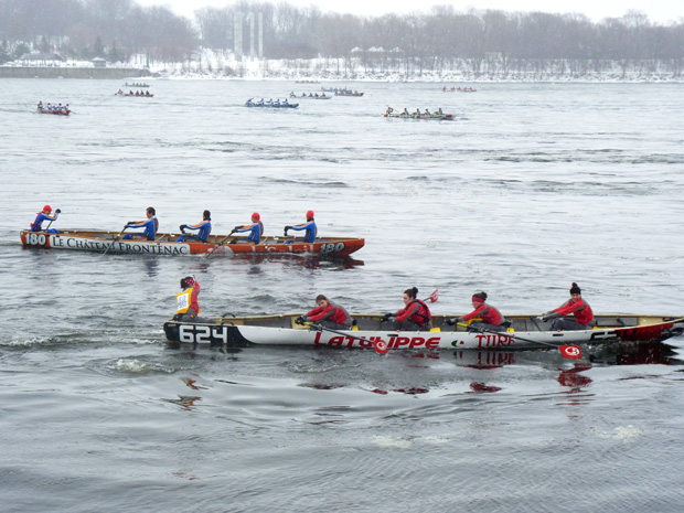 Course de canot Montréal