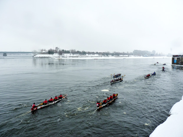 Course de canot Montréal