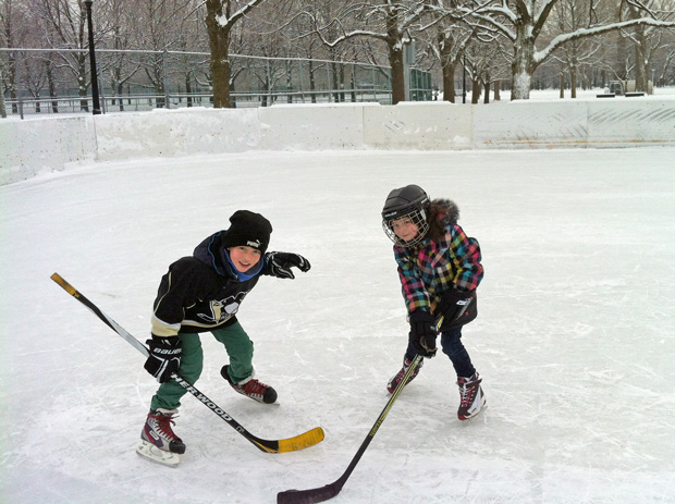 Parc Lafontaine hockey