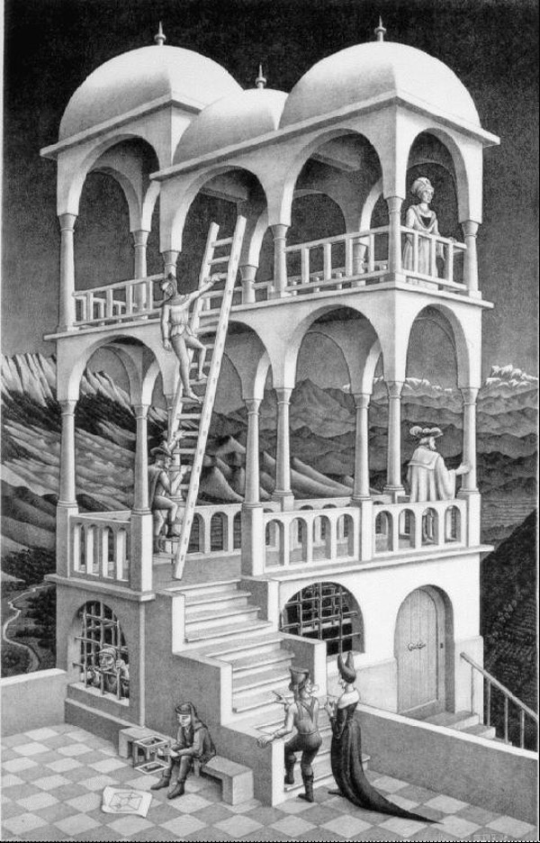 MC ESCHER Les figures impossibles