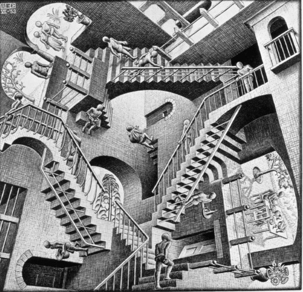 MC ESCHER Les figures impossibles