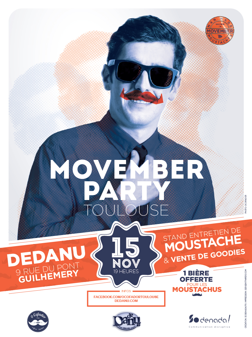 Movember Toulouse Dedanu