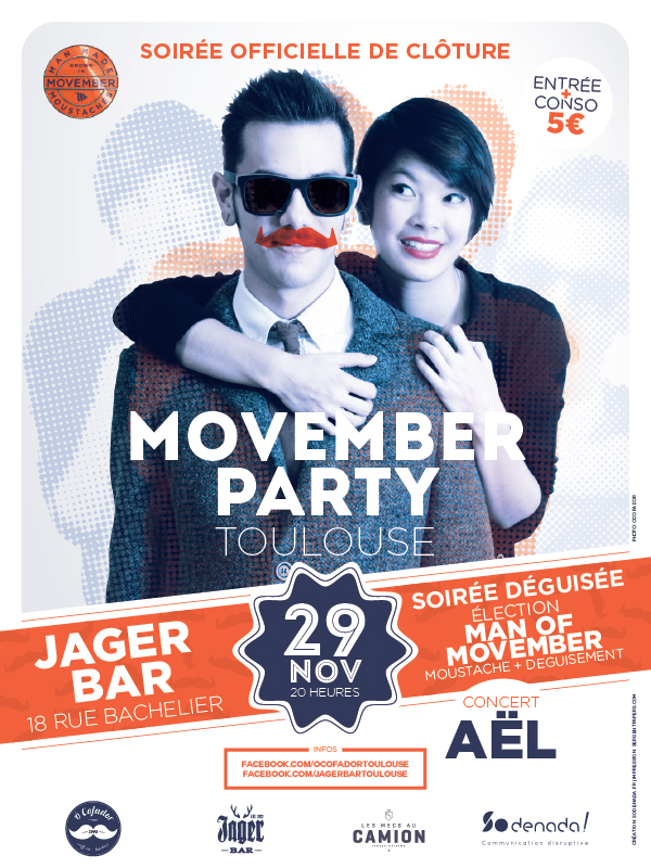 Movember Toulouse Jager Bar