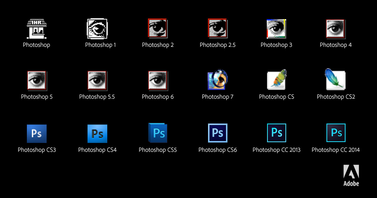 Adobe Photoshop 25 ans