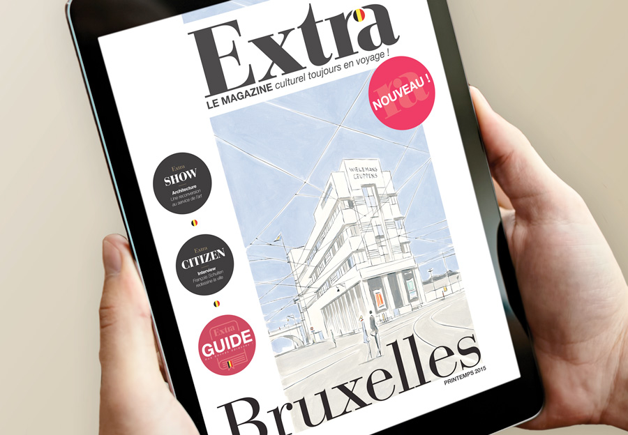 extra magazine voyage Bruxelles