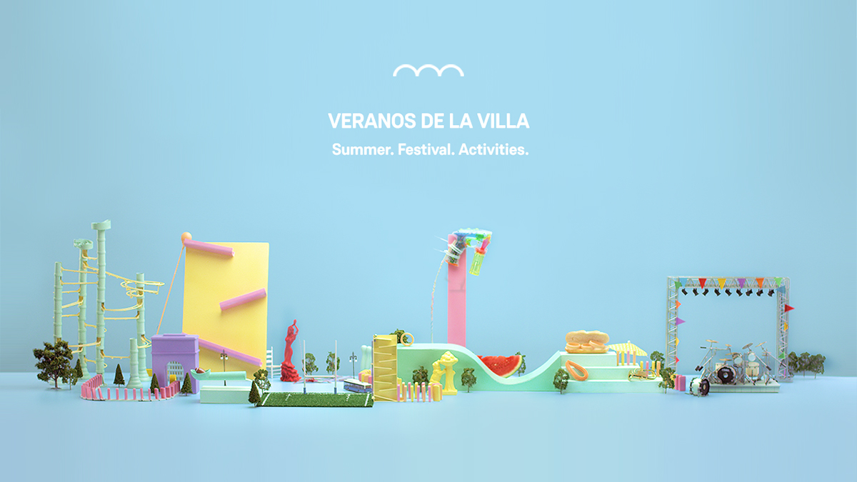 Veranos de la Villa Madrid branding
