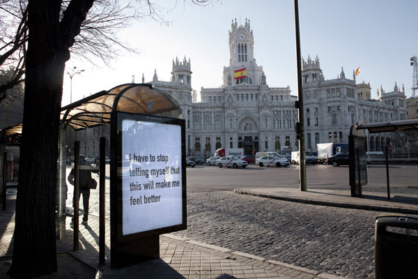 Madrid Street Advertising Takeover