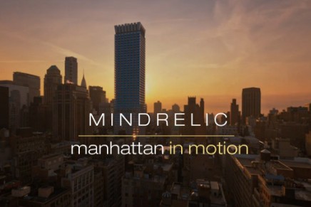 Manhattan in motion by Mindrelic
