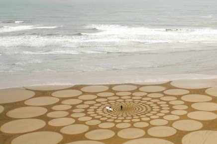 Jim Denevan – De l’art sur le sable