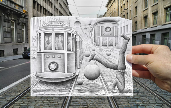 Ben Heine - Pencil Vs Camera