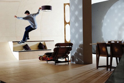 PAS HOUSE, le skate dans le salon