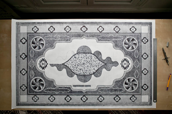 Jonathan Brechignac Praying Carpet