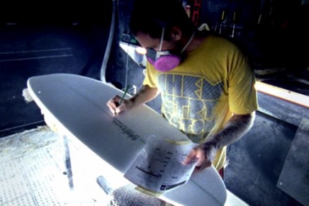 Sanded, la fabrication d’un surf