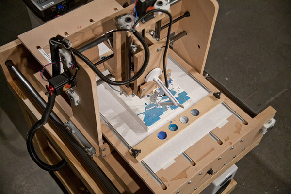 Interactive Robotic Painting Machine