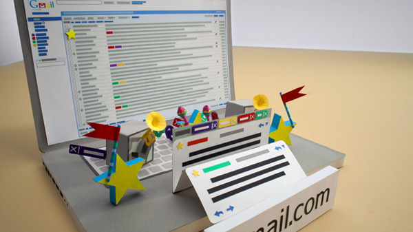 Gmail Stop Motion Animation Video