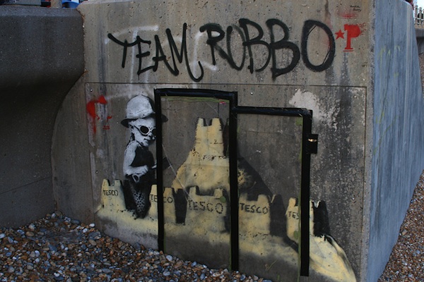 Banksy vs Robbo