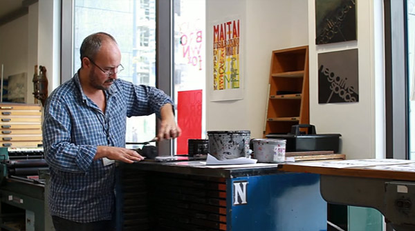 Upside Down, Left To Right: A Letterpress Film