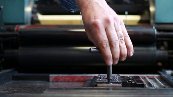 Upside Down, Left To Right: A Letterpress Film