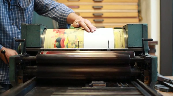 Upside Down, Left To Right: A Letterpress Film