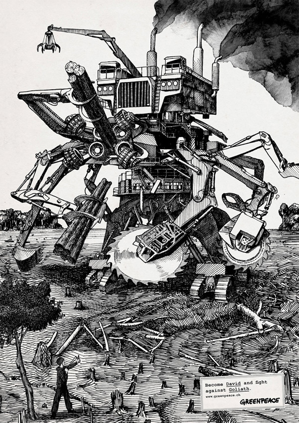 Greenpeace David vs Goliath