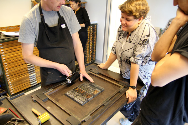 Letterpress workshop dadk