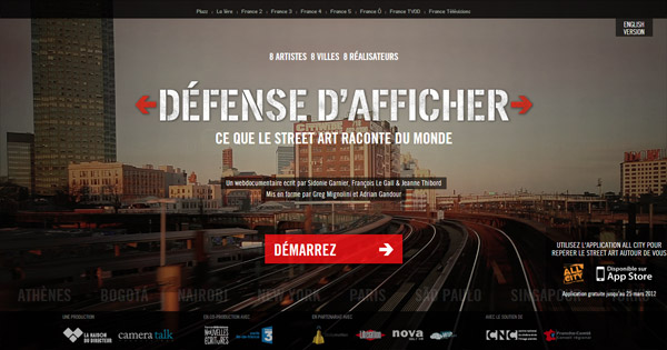 Défense d'afficher Webdoc France tv