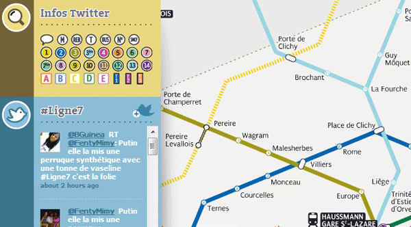 Sublyn Plan du metro Paris