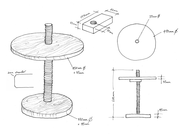 Round and Round Table Max Lamb