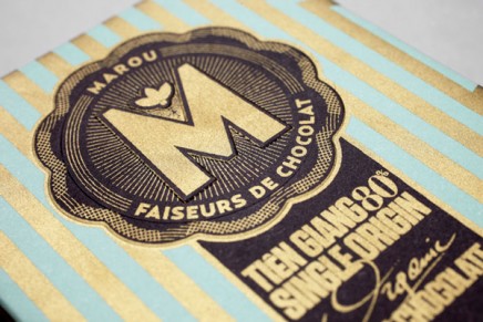 Design et impression de packaging pour Marou, faiseurs de chocolat