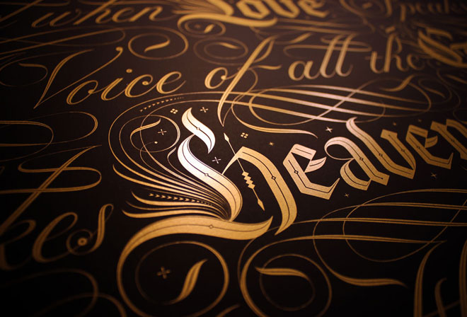 Seb Lester Calligraphie