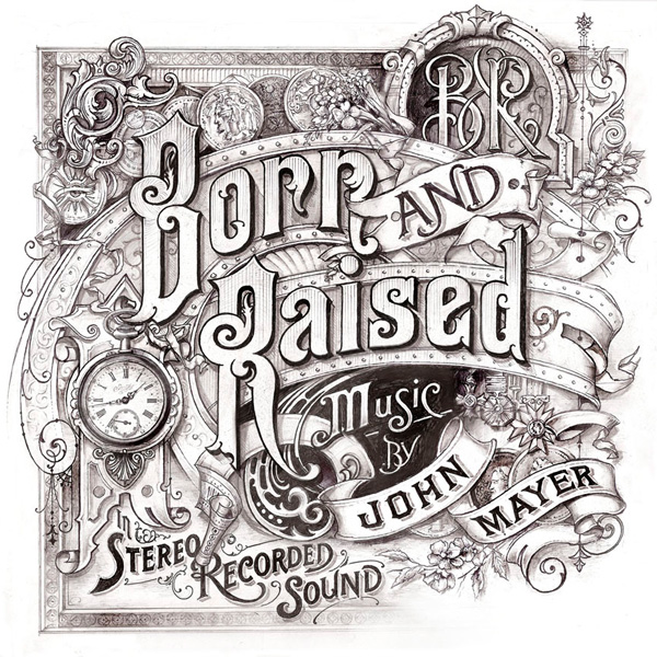 John Mayer's 'Born & Raised' Artwork by David A. Smith