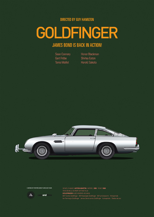 Cars And Films Golfinger