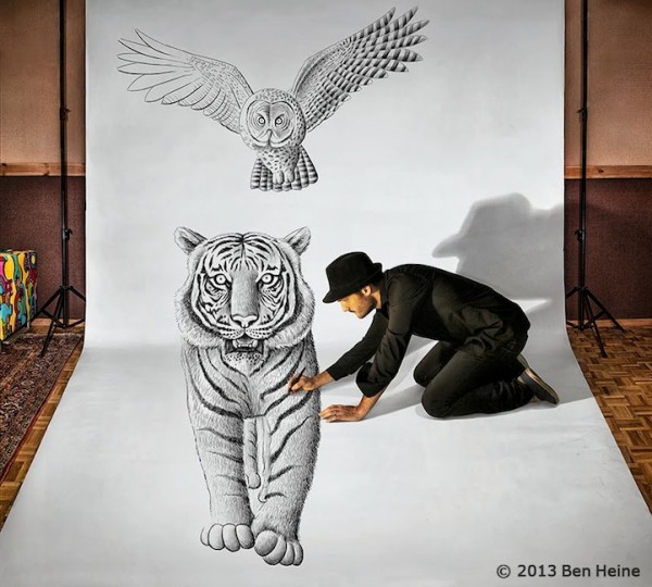 Ben Heine Pencil vs Camera