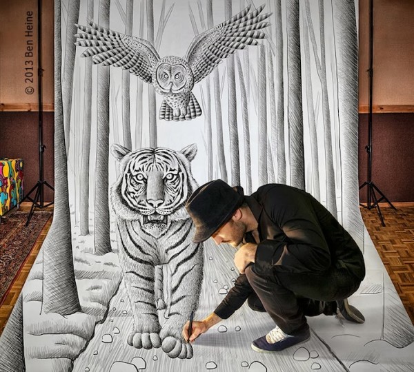 Ben Heine Pencil vs Camera