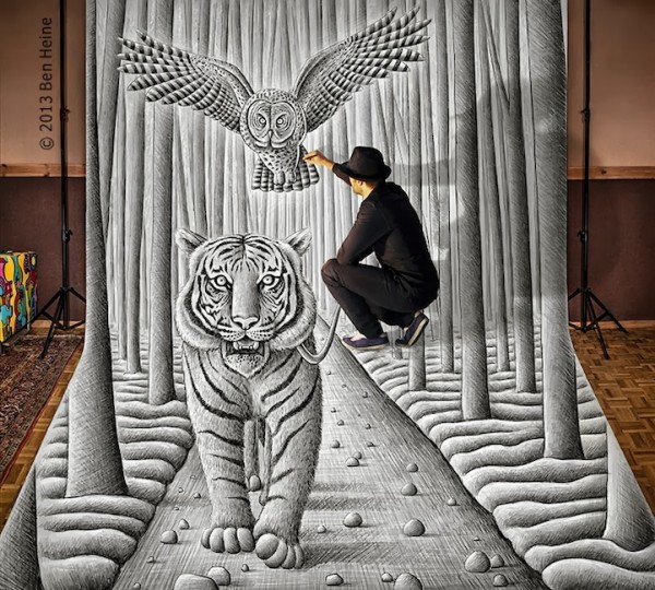 Ben Heine Pencil vs Camera