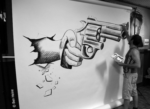 Ben Heine Pencil vs Camera