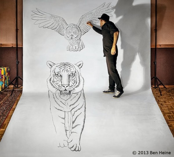 Ben Heine Pencil vs Camera