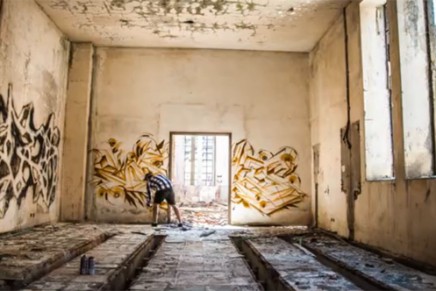 Un timelapse de graffiti : Infinite