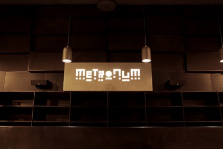 L’identité graphique de la nouvelle salle de spectacle Le Metronum à Toulouse