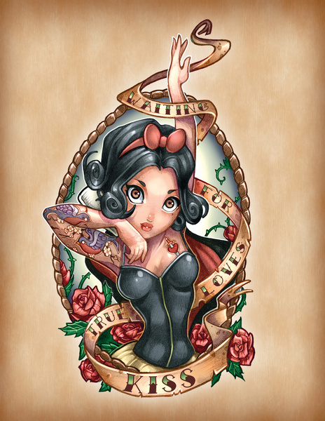 Tim Shumate pin up tatoo