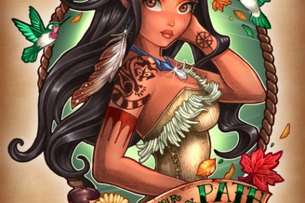 Les illustrations façon « old school tatoo » de Tim Shumate