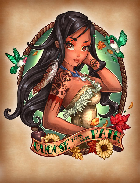 Tim Shumate pin up tatoo