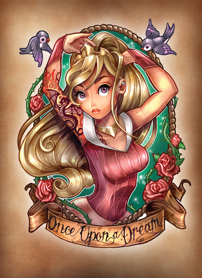 Tim Shumate pin up tatoo