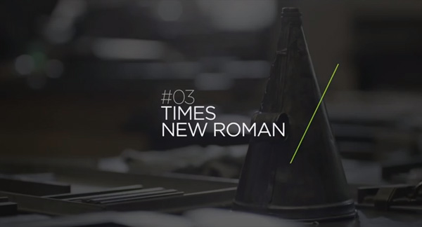 Times new roman history