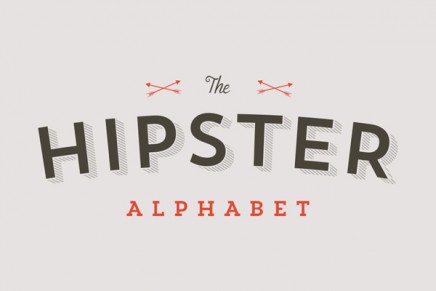 The hipster alphabet