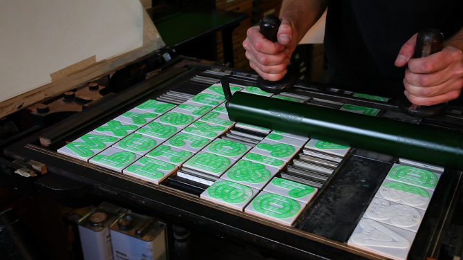 A23D: A 3D-Printed Letterpress Font