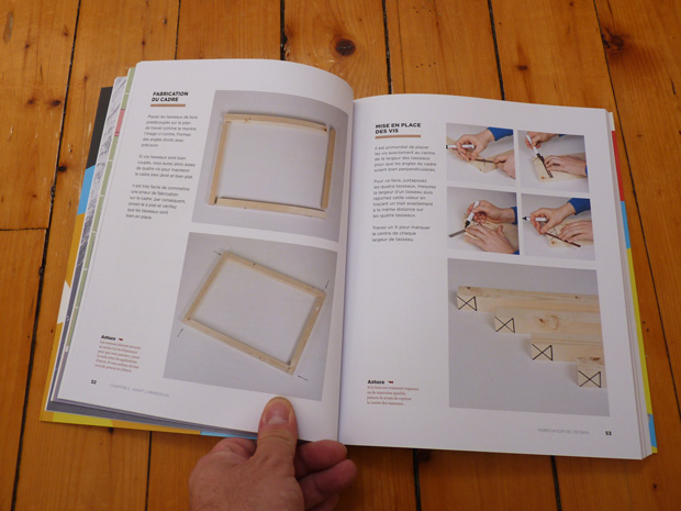 Livre apprendre la sérigraphie