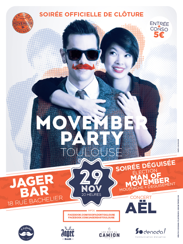 Movember Toulouse Jager Bar