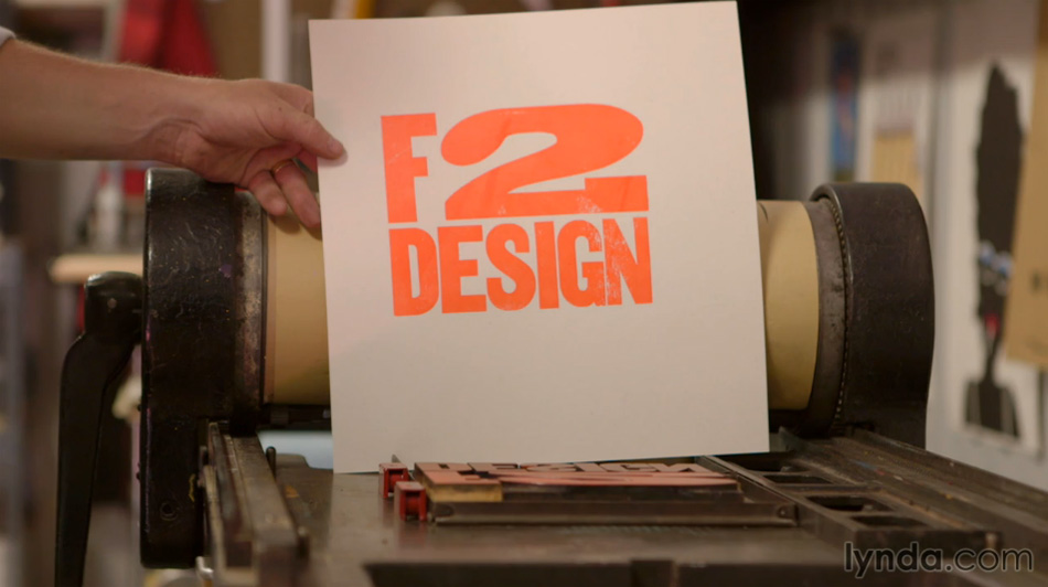 F2 Design: Letterpress Printing and Poster Design