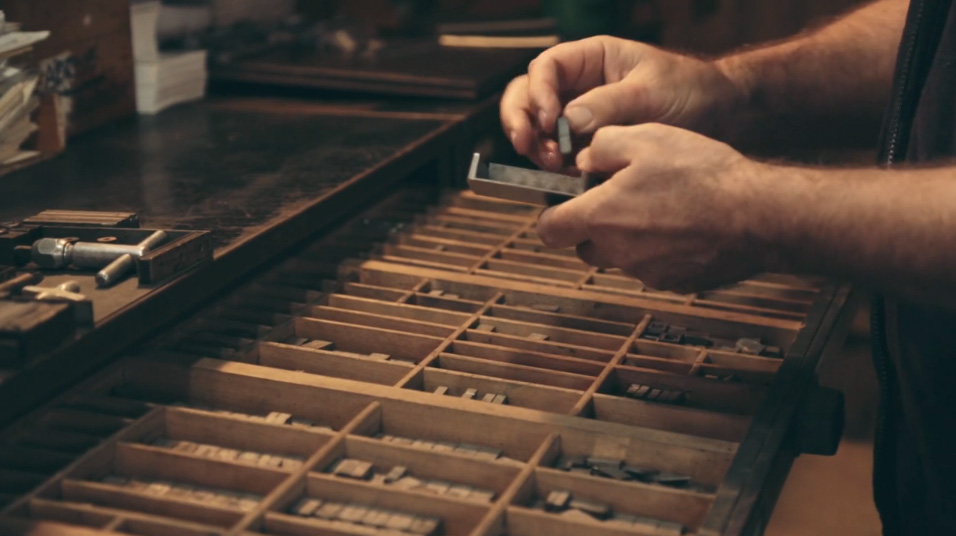 Portrait of a Letterpress Printer